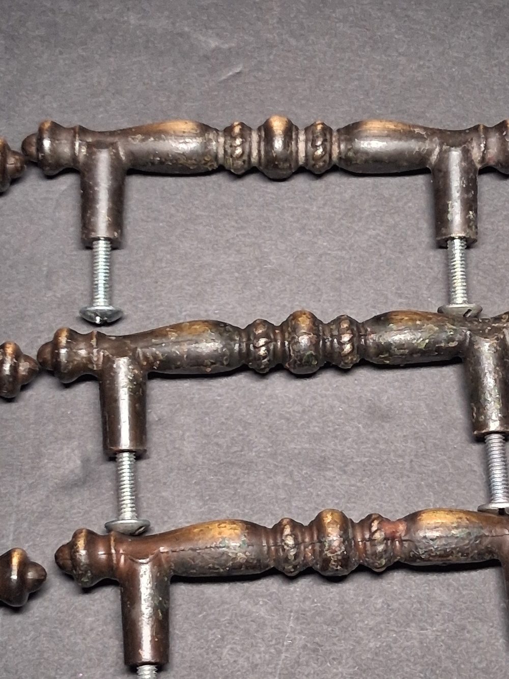 Vintage Amerock Carriage House 176-1 Handle Cabinet Pulls, Handles Lot Of 35 - Picture 13 of 15